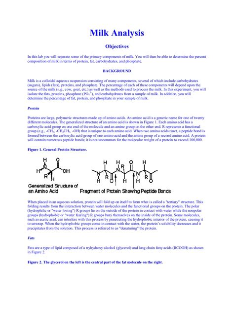 milk analysis pdf